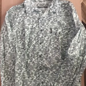 CINCH men’s western button up